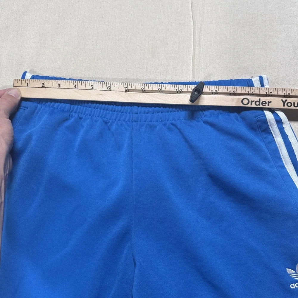adidas Vintage Men's M Blue/White 2-Pc Tracksuit Full Zip Jacket & Pants